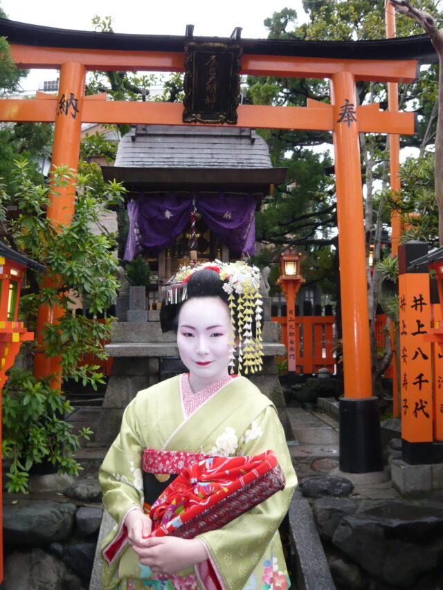 京都 舞妓 花魁 独女