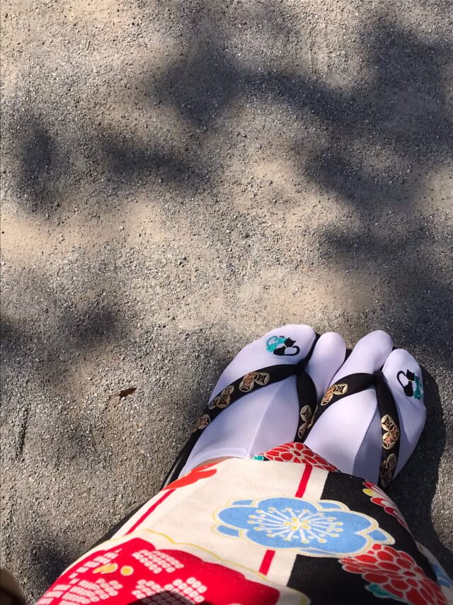 着物 変身写真 歌舞伎 コスプレ